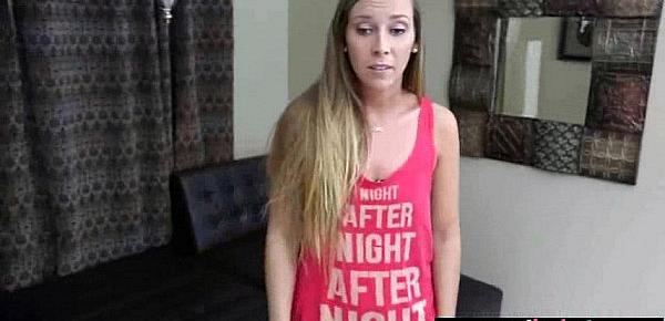  Real GF In Front Of Camera Show Her Tricks (kaylee banks) vid-17